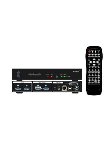 Controler videowall 1 in 2 out 4k uhd g406s 100 - 1 - Tik.ro