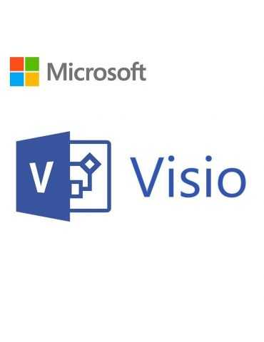 Visio std 2019 win romanian medialess Microsoft - 1