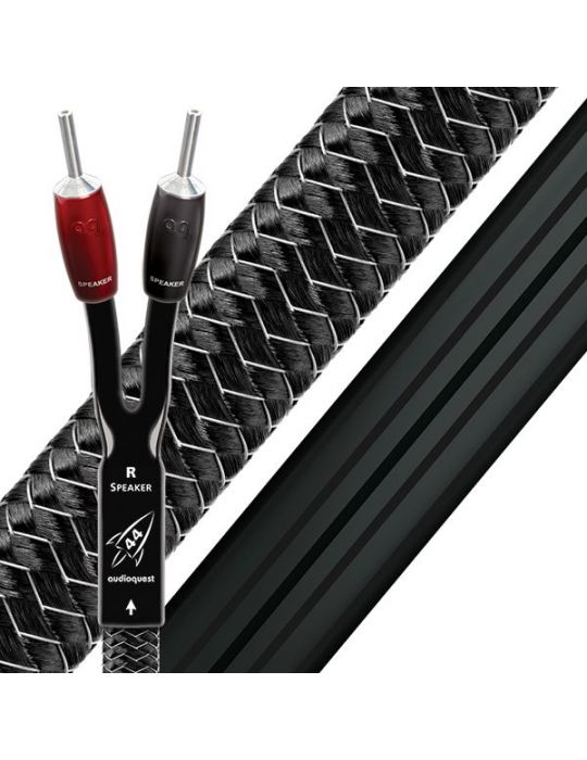 Cablu de boxe high-end cu mufe banana audioquest rocket 44 lungime 2m (pereche) Audioquest - 1
