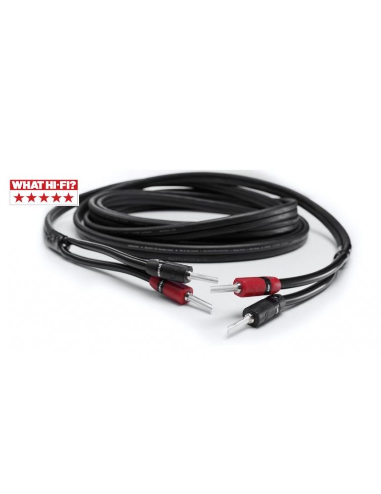 Cablu de boxe high-end cu mufe banana audioquest rocket 22 lungime 3m (pereche)