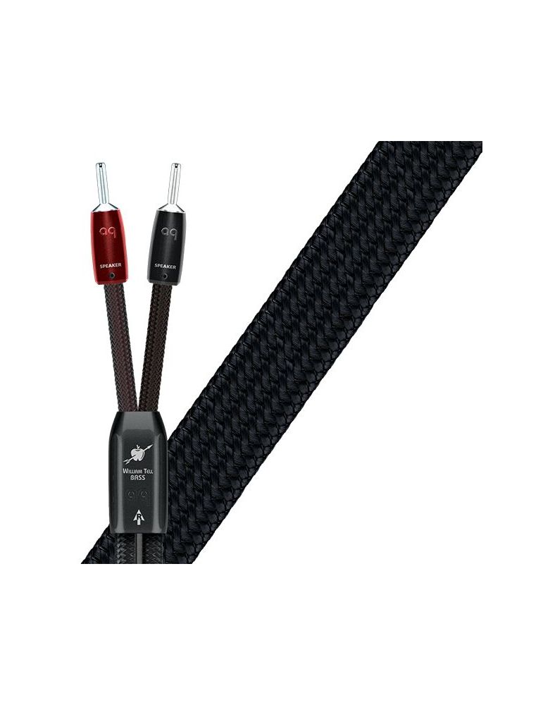 Cablu de boxe high-end audioquest william tell bass (dbs carbon) 2m
