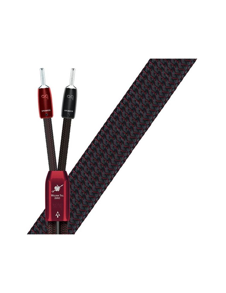 Cablu de boxe high-end audioquest william tell zero (dbs carbon) 1.5m