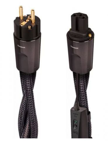 Cablu alimentare audioquest thunder c15 high current dbs black2m Audioquest - 1