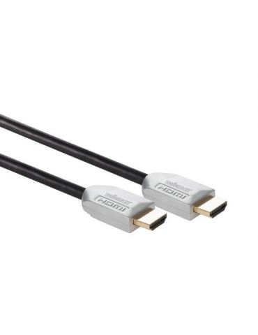 Cablu velleman hdmi® 2.0 cu ethernet – tata-tata- cupru/ profesional/ 10m/ conectori auriti Velleman - 1