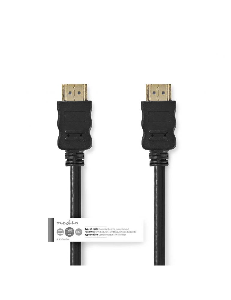 Cablu hdmi 4k30hz 10m cu ethernet nedis