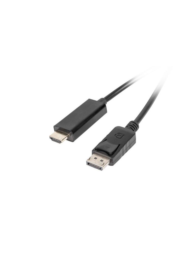 Cablu displayport v.1.1 la hdmi 1.8 m ca-dphd-10cc-0018-bk lanberg