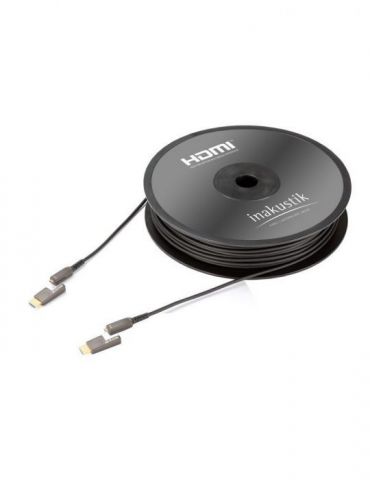 Cablu hdmi la hdmi2.0 prin fibra optica 70m inakustik  0092431070 Inakustik - 1 - Tik.ro