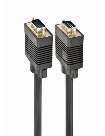 Cablu premium vga 20m dublu ecranatcc-ppvga-20m-b gembird Gembird - 1 - Tik.ro