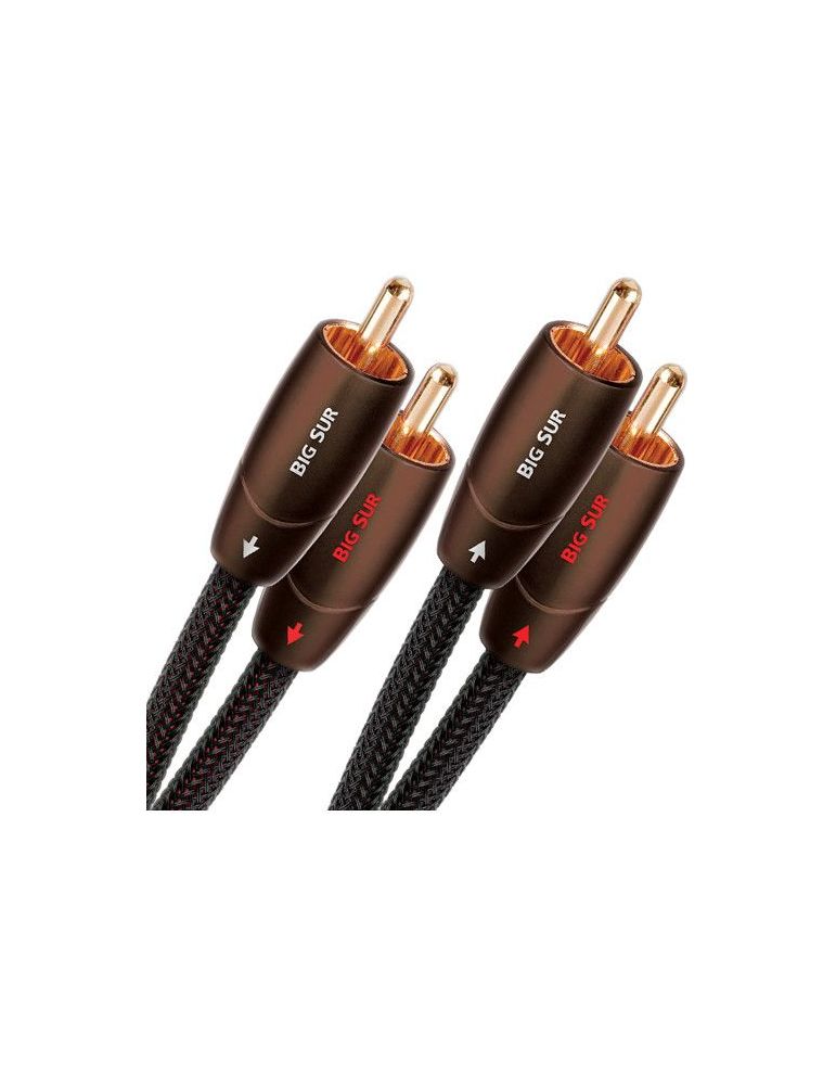 Cablu audio 2rca - 2rca audioquest big sur 1m