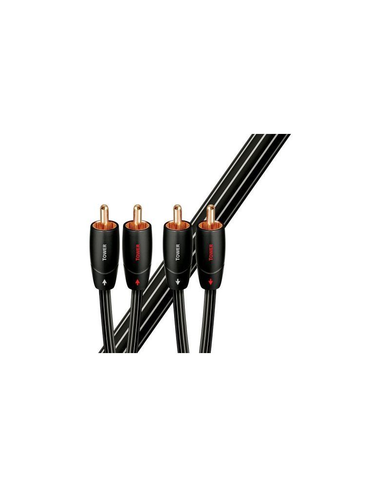 Cablu audio 2rca - 2rca audioquest tower 16m