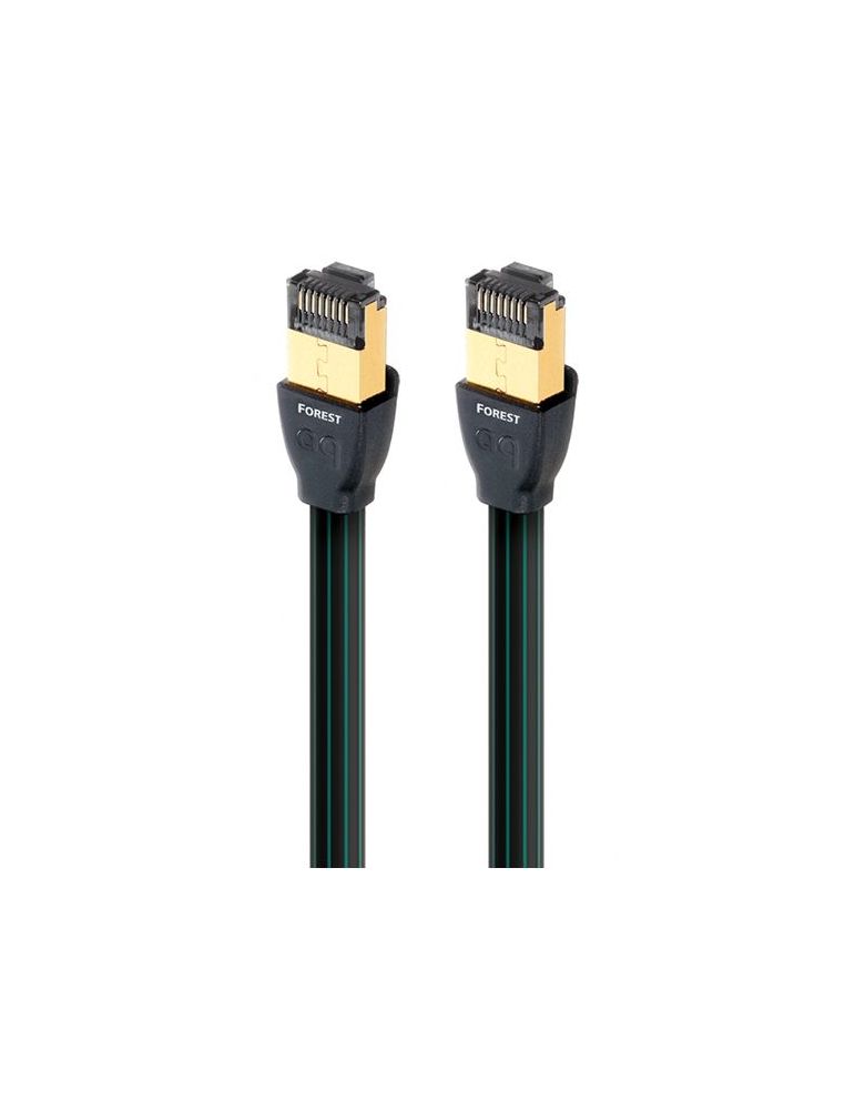 Cablu retea cat.7, Audioquest Forest, rj45-rj45, 1.5m, negru