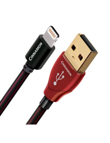 Cablu de date lightning - usb audioquest cinnamon 0.75m Audioquest - 1