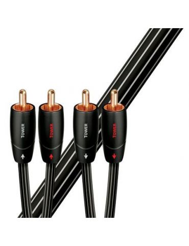 Cablu audio 2rca - 2rca audioquest tower 1.5m Audioquest - 1 - Tik.ro