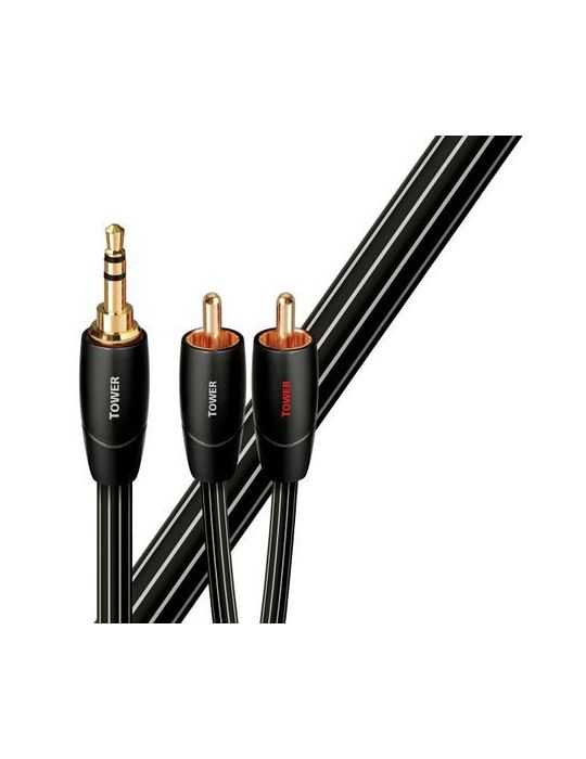 Cablu audio jack 3.5mm - 2rca audioquest tower 3m Audioquest - 1