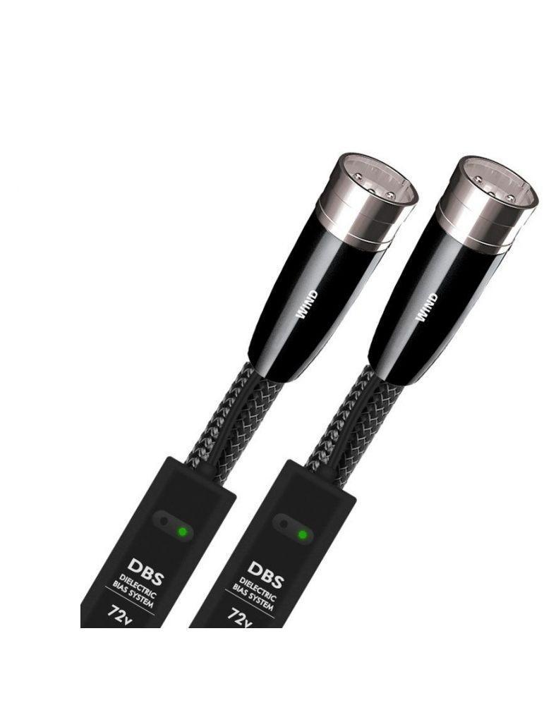 Cablu audio 2xlr - 2xlr audioquest wind 1m 100% pss dbs 72v inclus