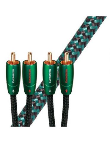 Cablu audio 2rca - 2rca audioquest evergreen 0.6m Audioquest - 1 - Tik.ro