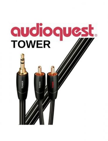 Cablu audio 3.5mm - 2rca audioquest tower 5m Audiocontrol - 1 - Tik.ro