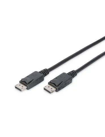 Cablu displayport tata-tata lungime 10 m cu functie de blocare full hd 1080p Assmann - 1 - Tik.ro