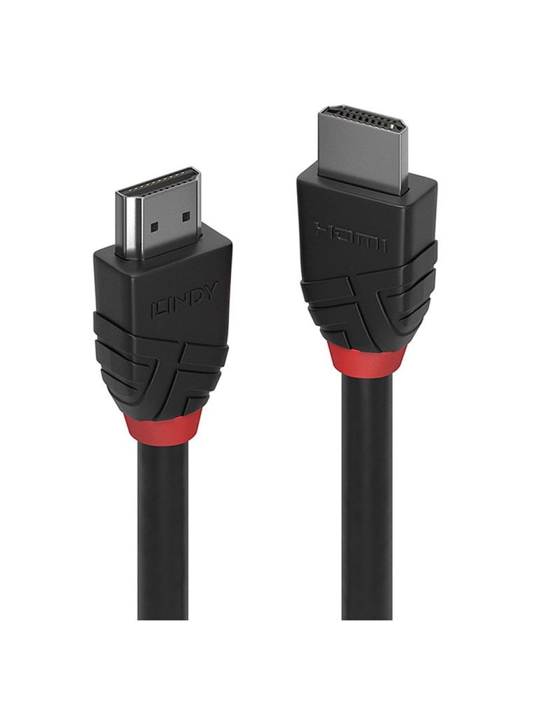 Cablu Lindy, HDMI-HDMI, 0.5m, negru