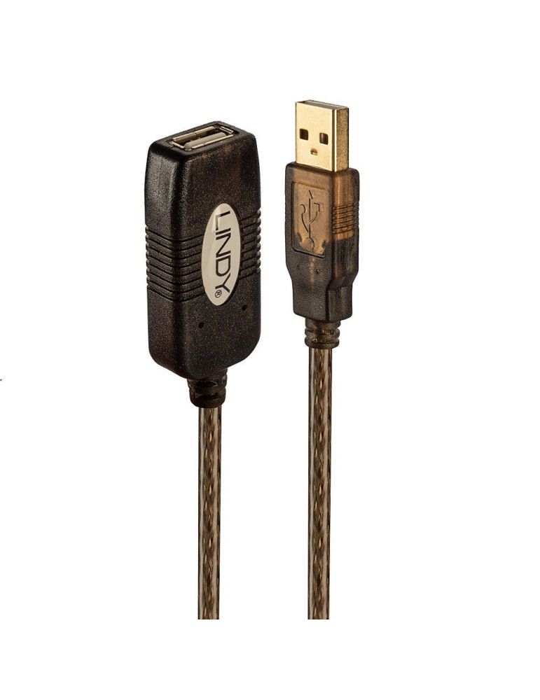 Cablu prelungitor Lindy, usb a-usb a, v2.0, 20 m