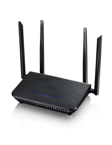 Zyxel NBG7510 router wireless Gigabit Ethernet Bandă dublă (2.4 GHz/ 5 GHz) 5G Negru Zyxel - 1
