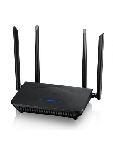 Zyxel NBG7510 router wireless Gigabit Ethernet Bandă dublă (2.4 GHz/ 5 GHz) 5G Negru Zyxel - 3