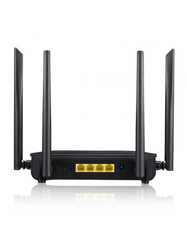 Zyxel NBG7510 router wireless Gigabit Ethernet Bandă dublă (2.4 GHz/ 5 GHz) 5G Negru Zyxel - 4