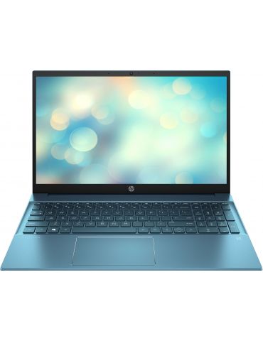Laptop HP Pavilion 15-eg0013nq, Intel Core i7-1165G7, 15.6", RAM 16GB, SSD 512GB, nVidia GeForce MX450 2GB, Free DOS, Fog Blue H