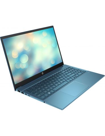 Laptop HP Pavilion 15-eg0013nq, Intel Core i7-1165G7, 15.6", RAM 16GB, SSD 512GB, nVidia GeForce MX450 2GB, Free DOS, Fog Blue H
