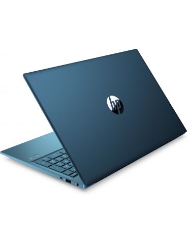 Laptop HP Pavilion 15-eg0013nq, Intel Core i7-1165G7, 15.6", RAM 16GB, SSD 512GB, nVidia GeForce MX450 2GB, Free DOS, Fog Blue H
