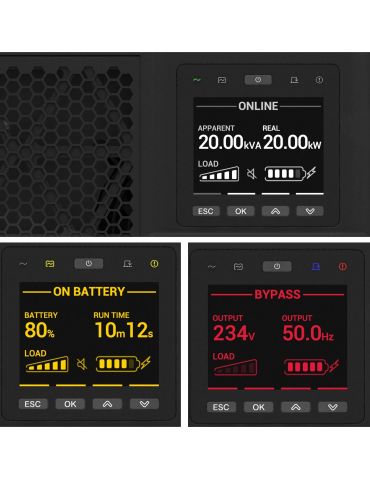 APC SRTG20KXLI surse neîntreruptibile de curent (UPS) Conversie dublă (online) 20 kVA 20000 W Apc - 2