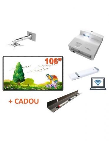 Pachet interactiv ib106rs + eh330ust + suport + modul wifi si pentray cadou Evoboard - 1 - Tik.ro