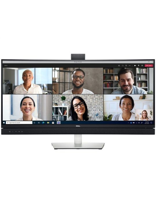 Monitor led dell curved video conferencing c3422we 34.14 wqhd 3440x1440 Dell - 1