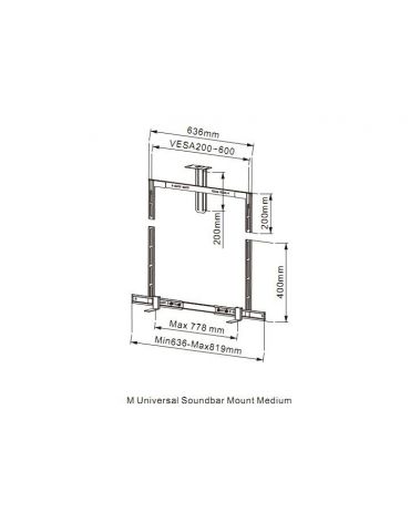 Multibrackets 2876 accesorii montaj monitor Multibrackets - 8