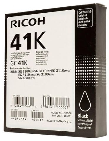 Cartus cerneala Ricoh Black GC-41K Ricoh - 1 - Tik.ro