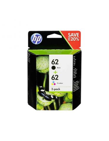 Cartuse Cerneala  Kit  HP No.62 Black + Color Hp inc. - 1