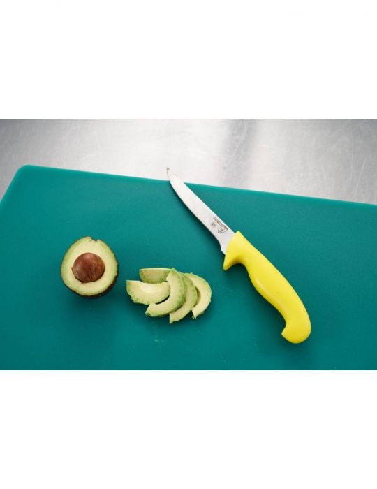 Boning knife  18 cm yellow handle total length: 30 cm Heinner - 1