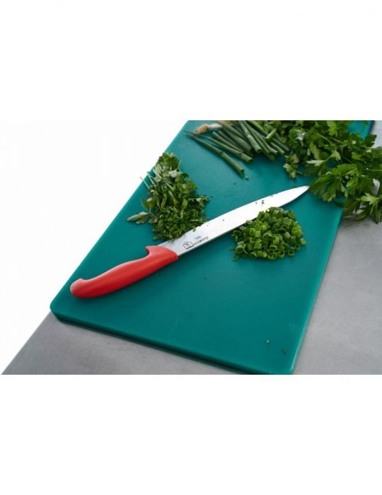 Chef knife  26 cm red handle total length: 38 cm Heinner - 1
