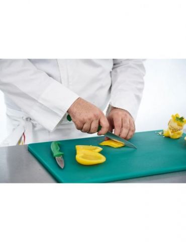 Utility knife 10 cm green handle total length: 22 cm Heinner - 1