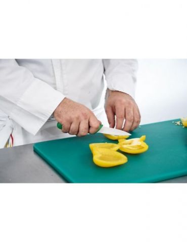 Paring knife  8 cm green handle total length: 19 cm Heinner - 1 - Tik.ro