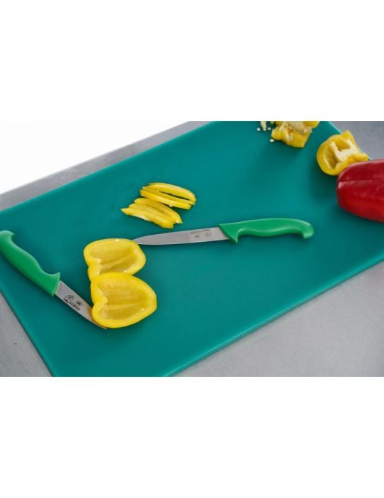 Paring knife  8 cm green handle total length: 19 cm Heinner - 1
