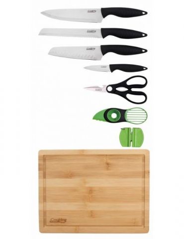 Queen 8 pieces knives set 8 chef knife  1.5 mm Heinner - 1