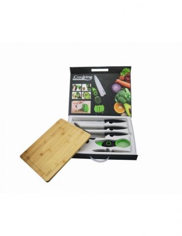 Queen 8 pieces knives set 8 chef knife  1.5 mm Heinner - 1