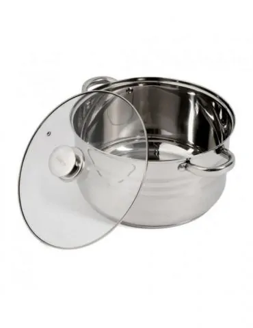 Oala inox+capac 28x15.5 cm 9 l myra
material: inox 0.6 Heinner - 1 - Tik.ro