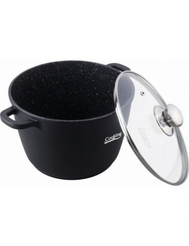 Oala aluminiu turnat  +capac 28 cm x 20 cm  10 Heinner - 1