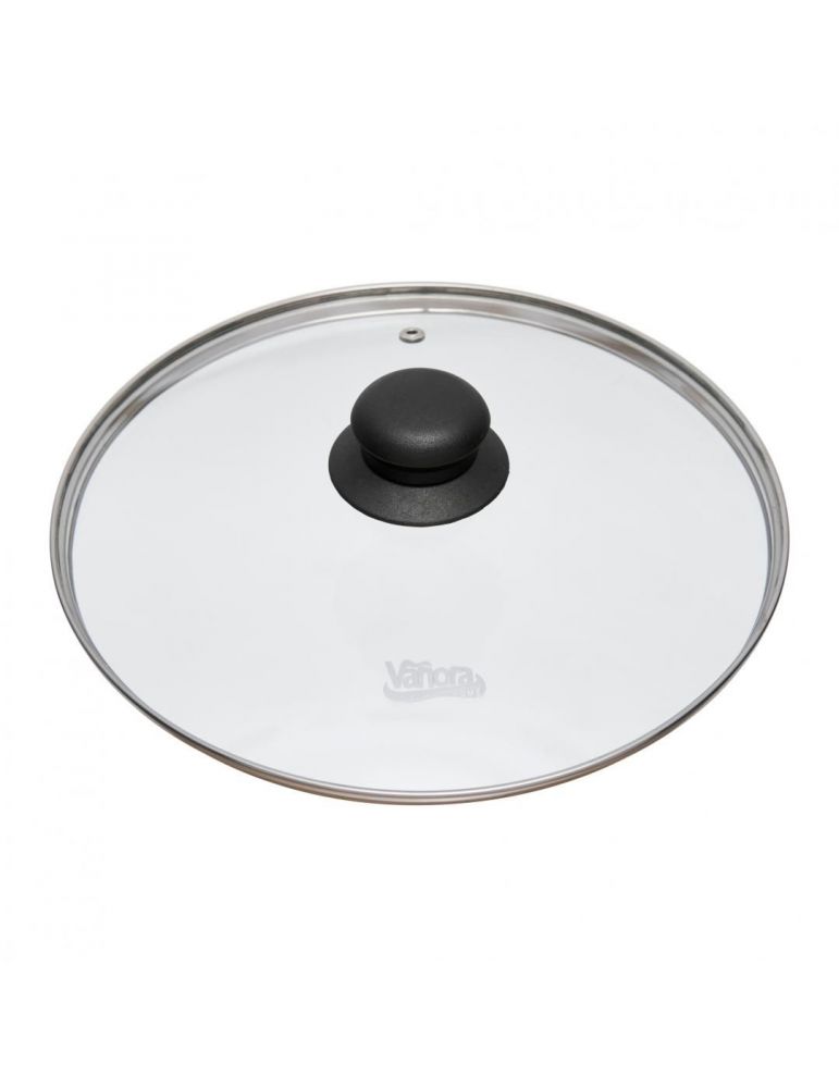 Capac sticla 24 cm material: sticla cu buton din bachelita