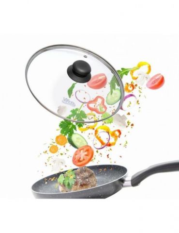 Set 3 pcs glass lids 24/22/20 cm
material: glass with Vanora - 1