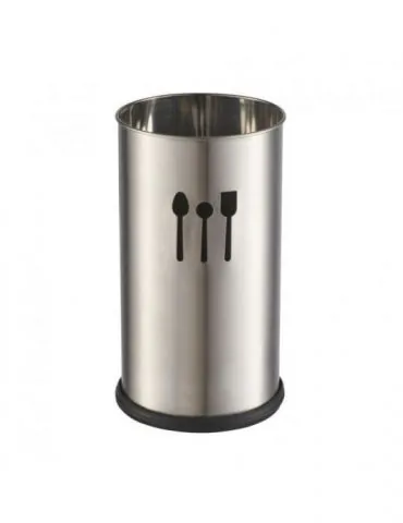 Suport ustensile inox d:10 x 18 cm  material : otel Vanora - 1 - Tik.ro