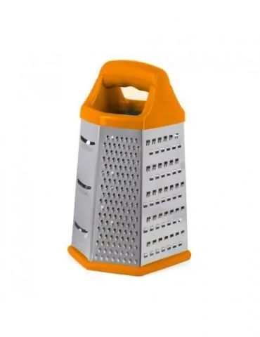 Razatoare 6 laturi14x12x23 cm portocaliu material: inox  cu maner plastic Vanora - 1 - Tik.ro