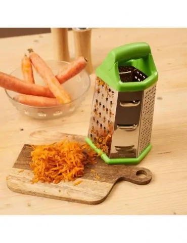 Razatoare 6 laturi14x12x23 cm verde material: inox  cu maner plastic Vanora - 1 - Tik.ro